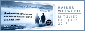 Rainer Wekwerth ist Mitglied der Jury zum digi:talents Schreibwettbewerb Romance 2017